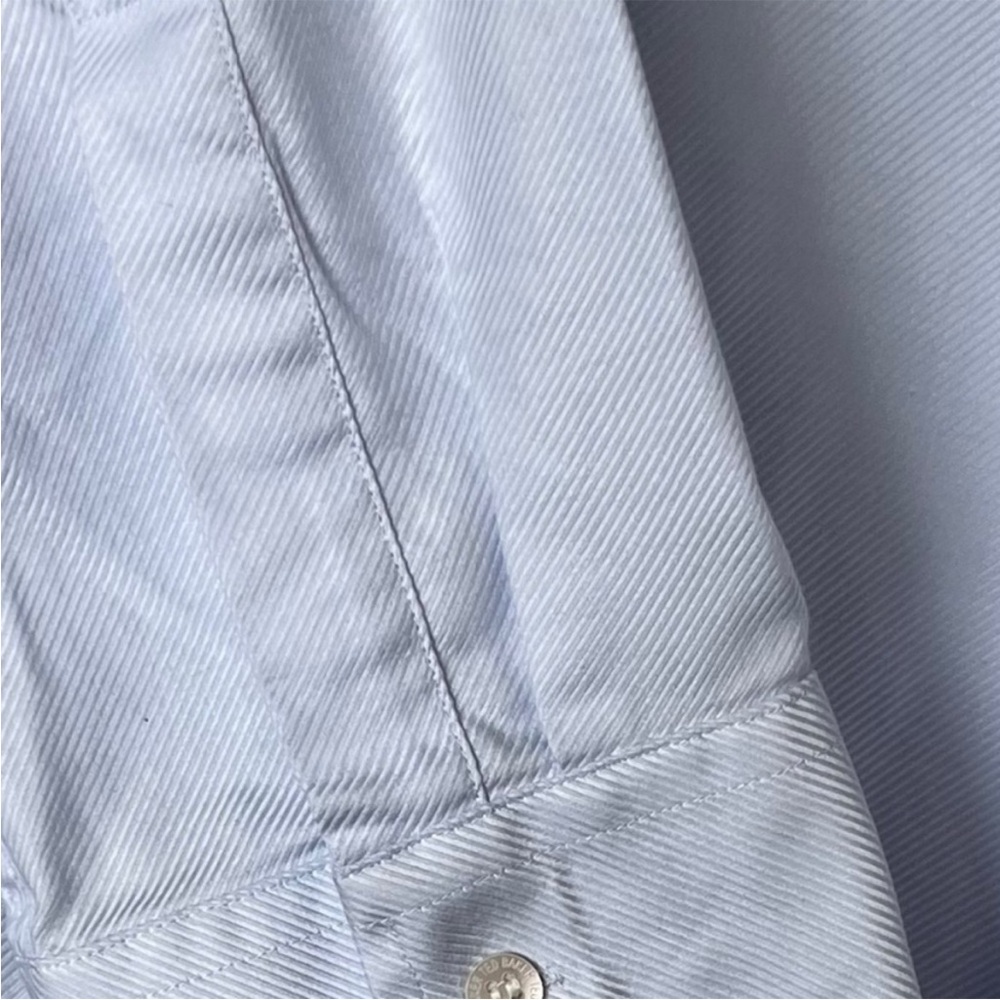 Ted Baker Light Blue Dress Shirt Size 17.5 (32/33) - Picture 4 of 11